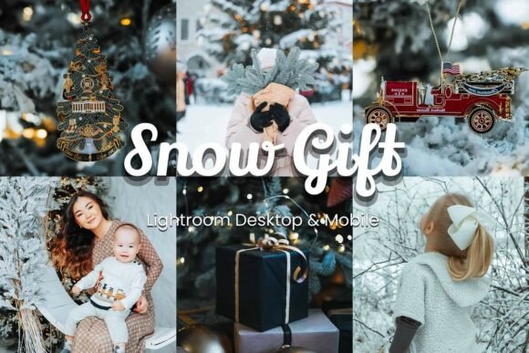 Download 30 Snow Gift Lightroom Bundle - Lightroom bundle Collection