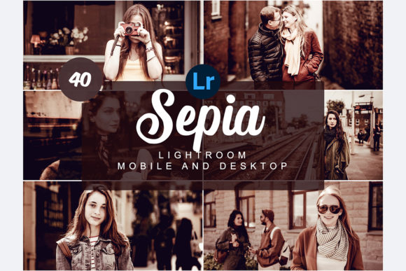 Download Sepia Mobile and Desktop PRESETS - Mobile and desktop presets Collection